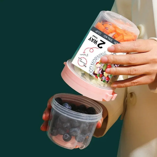 Set Taza Para Cereal y Ensaladas con Cuchara